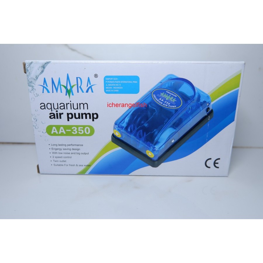 MESIN AERATOR GELEMBUNG AQUARIUM 2 LUBANG / MESIN OKSIGEN AQUARIUM / MESIN GELEMBUNG IKAN / AIR PUMP