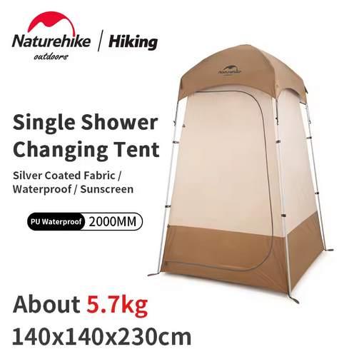 TENDA TOILET SINGLE SHOWER CHANGING AUTOMATIC TENT NATUREHIKE NH21ZP005