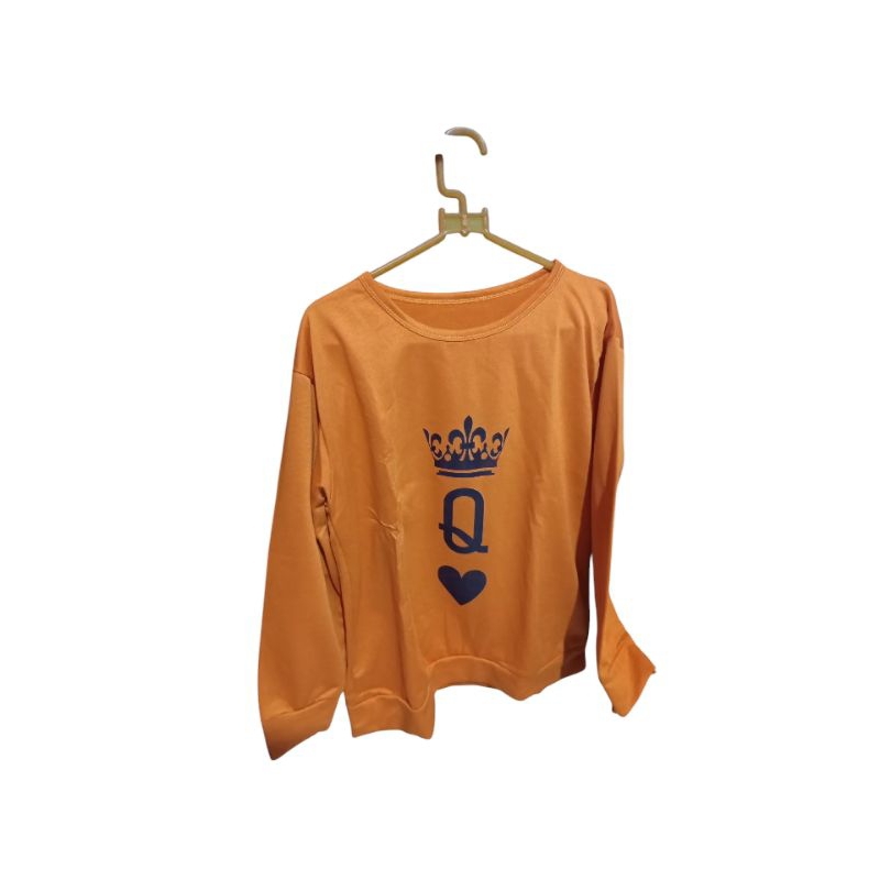 Baju Lengan Panjang Orange