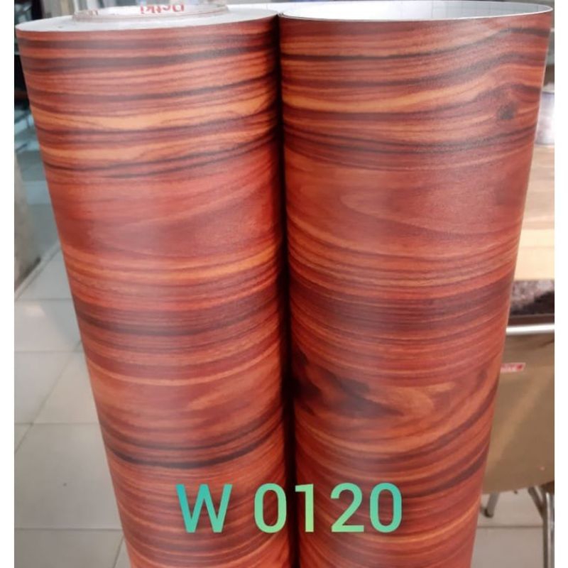 HPL STIKER KAYU COKLAT/HPL STIKER ROLL/HPL STIKER LANTAI/HPL STIKER MEJA/HPL STIKER DAPUR/HPL STIKER