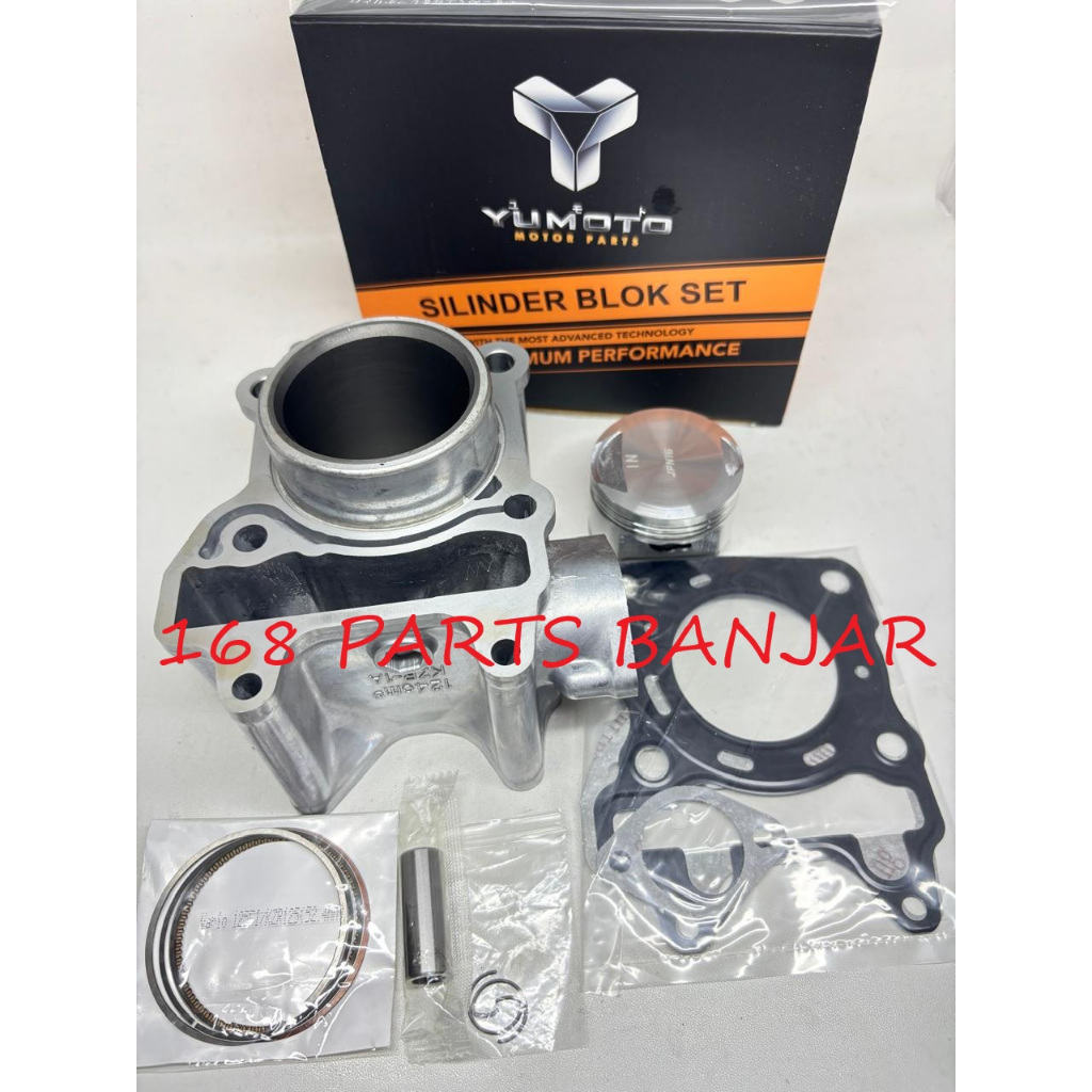 Yumoto Kas Cylinder Silinder Kit Blok Set Honda Vario 125 FI / KZR 125 (52.4mm)