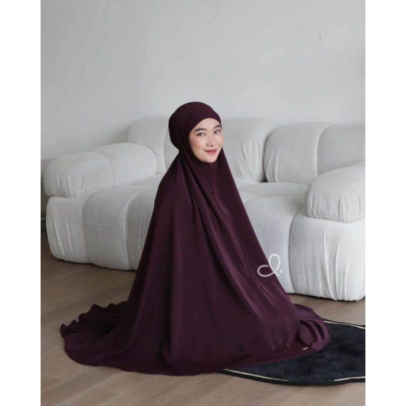 Preloved Mukenah Burgundy Dailyal Official