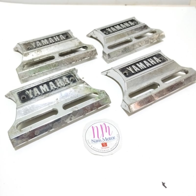 emblem cover klakson yamaha rx king cobra rx king master original