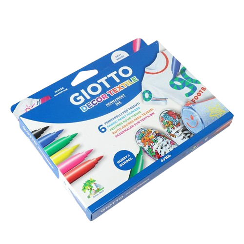 

GIOTTO DECOR TEXTILE HANGABLE BOX 6 WARNA - 494800