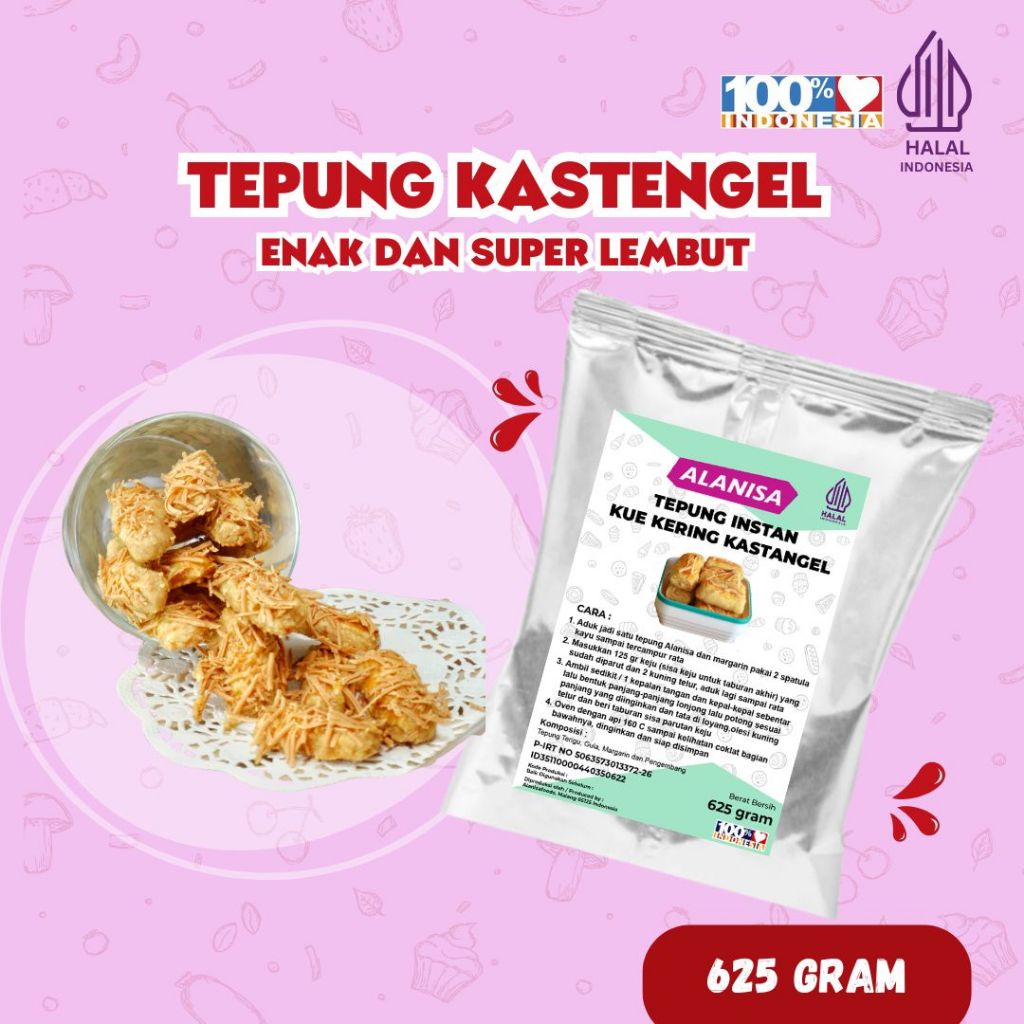 

TEPUNG KASTENGEL 625GR PRAKTIS!!