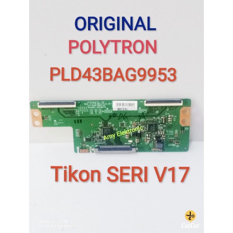 Tikon Tcon Tycon T.con Polytron pld43bag9953