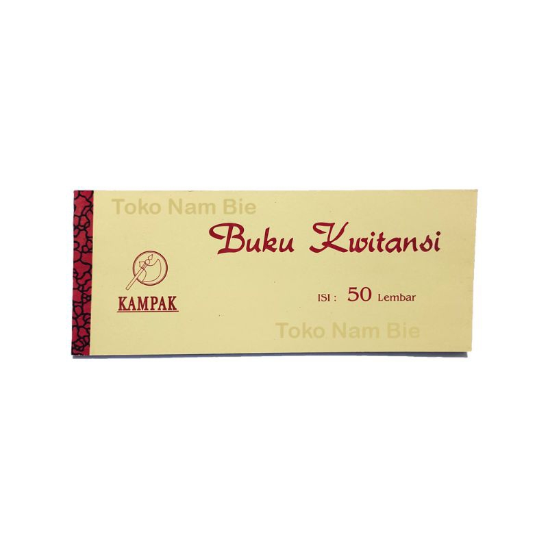 

Buku KWITANSI KAMPAK Tanggung Kuitansi Sedang 50 Lembar