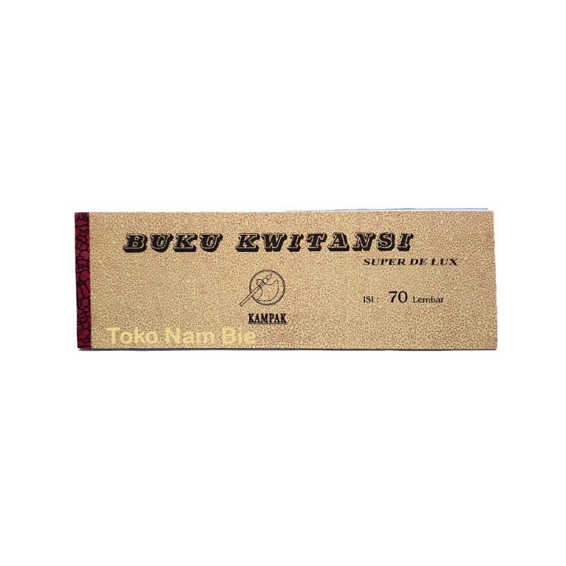 

Buku KWITANSI KAMPAK Besar isi 70 Lembar