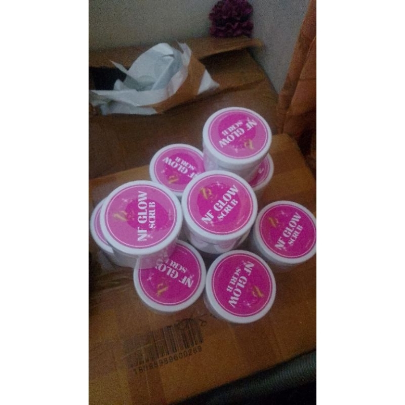 scrub susu NF glow
