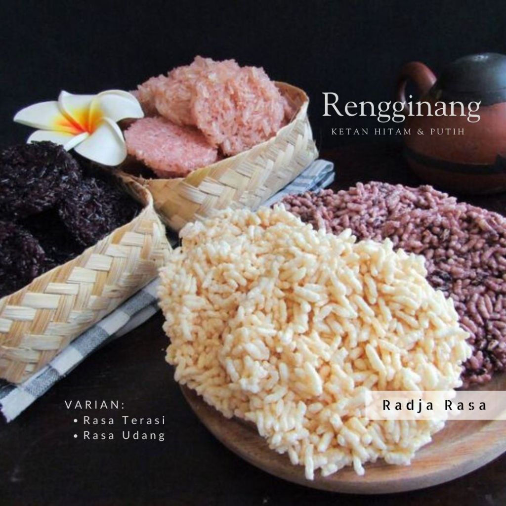 

Rengginang Ketan Putih dan Hitam
