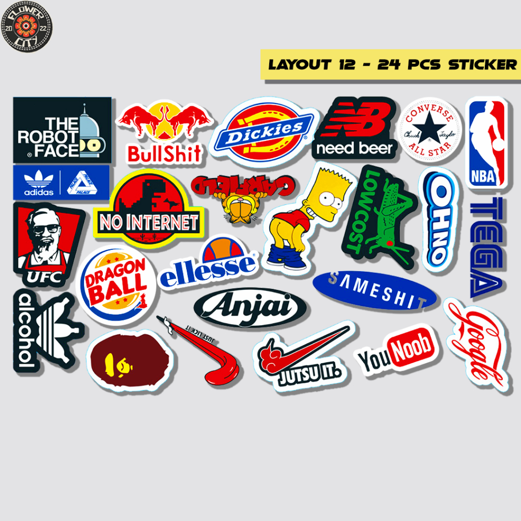 

Sticker Pack Premium - Sticker Helm / Outdoor - LAYOUT 12 M Parody - Flower City