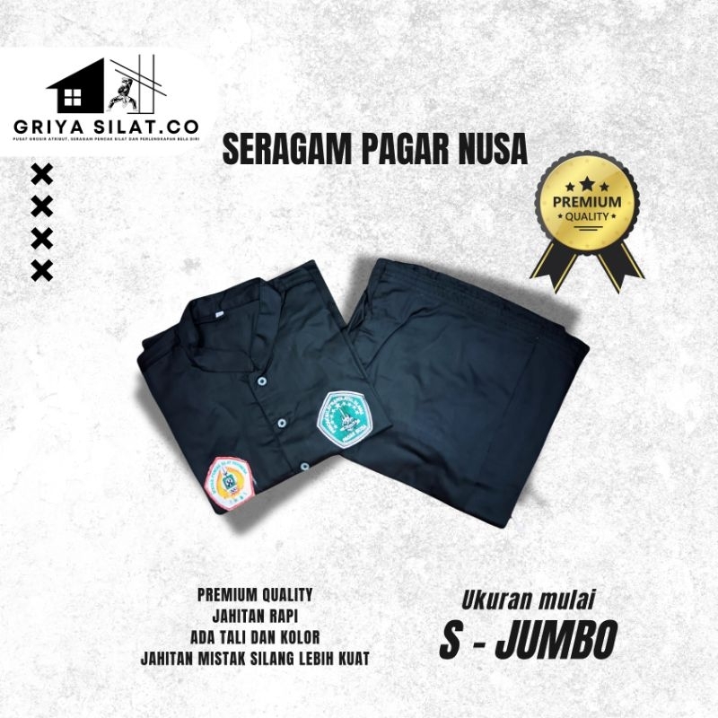 Sakral Warga Pagar Nusa/Seragam Pagar Nusa Premium Quality
