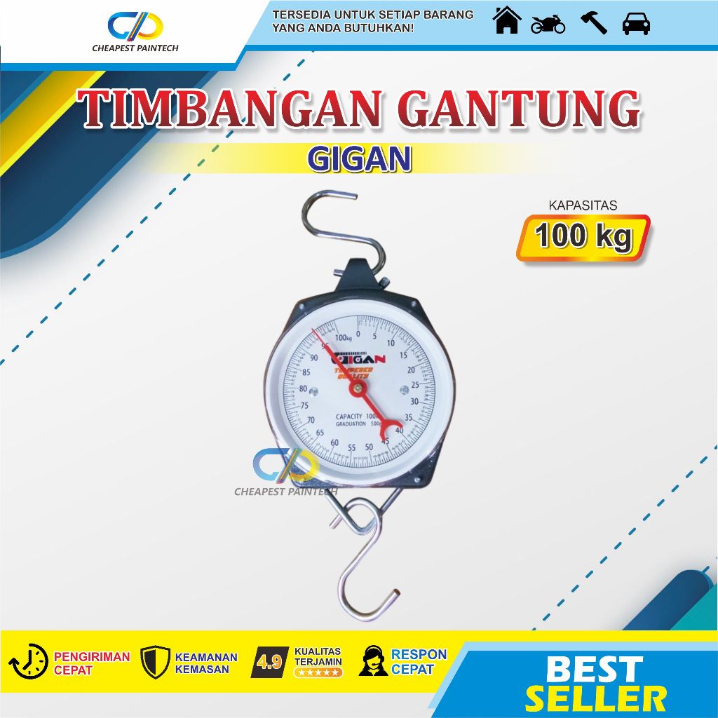 TIMBANGAN GANTUNG GIGAN 100 KG