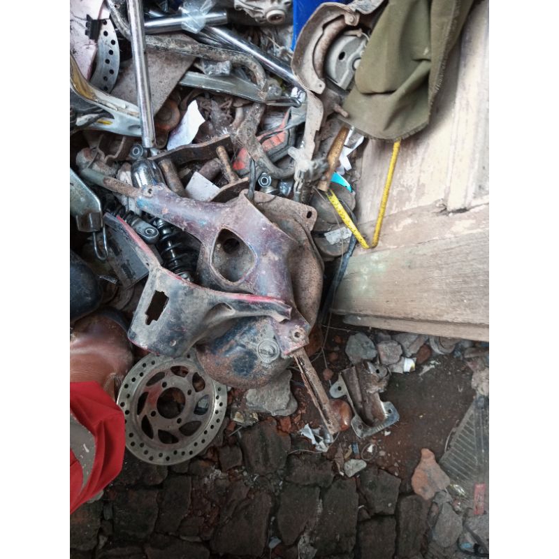 stang stir kepala c70 asli original copotan motor