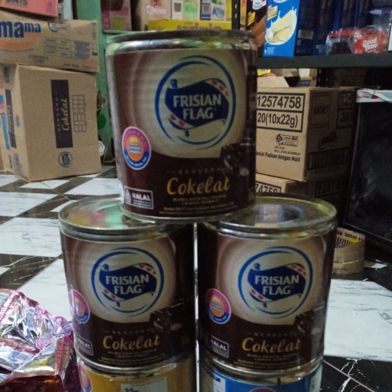 

susu bendera coklat