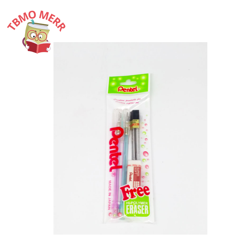 

Pentel Mech Pensil Pentel A-105 Set 2 - Pensil Mekanik Pentel