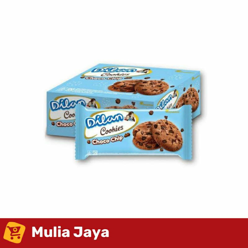 

Dilan Cookies Choco Chip 12 gr (1 pak isi 23 pcs)