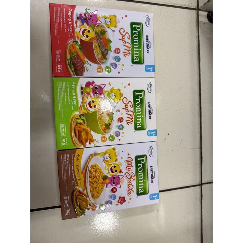 promina mi batita/mie bayi/ sup mi untuk bayi