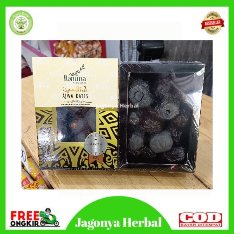 

KURMA AJWA RANUNA PREMIUM ORGANIC 250 GR