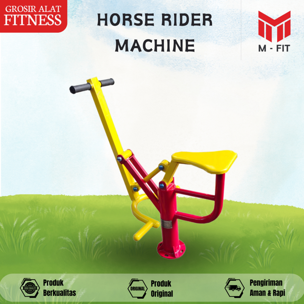 Alat Fitnes Outdoor Horse Rider Alat Olahraga outdoor