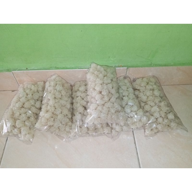 

Rengginang mentah rasa bawang