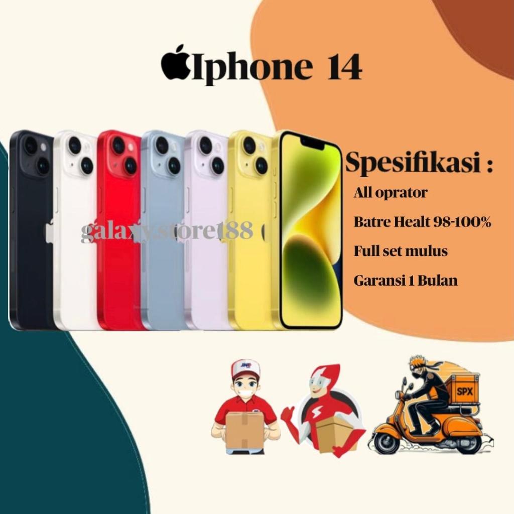 iPhone14 & 14PLUS 128GB/256GB Second LIKE NEW MULUS