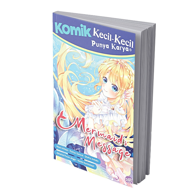 Komik KKPK Mermaid's Message - Buku Fantasy Anak SD - Komik Fiksi SD Murah - KKPK
