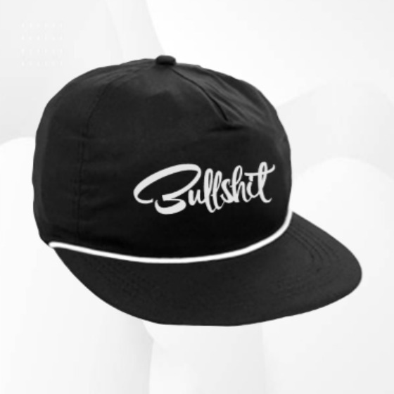 Topi  Classic bullshit - RopeHat Cap Vintage - Topi Pria Wanita Skena - Topi Classic custom