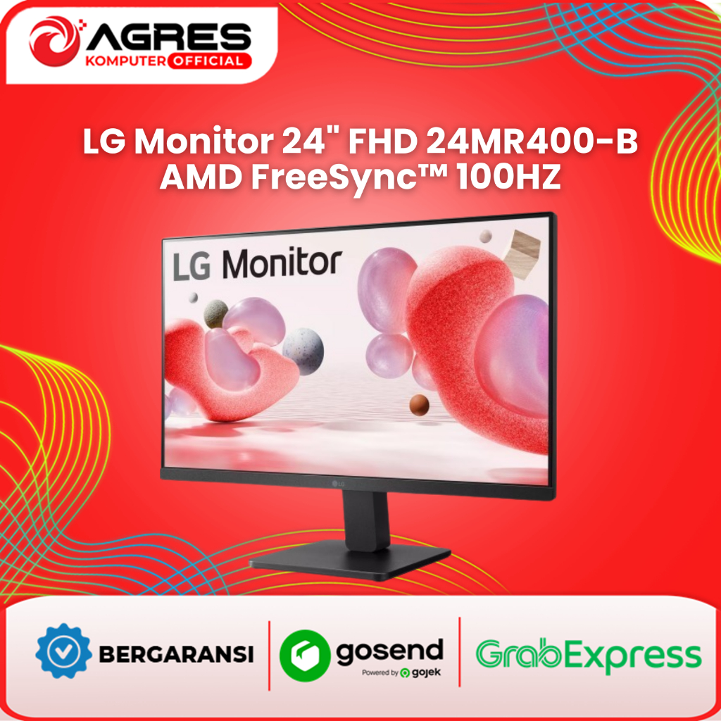 LG LED MONITOR 24MR400-B 24 INCH FHD 100HZ