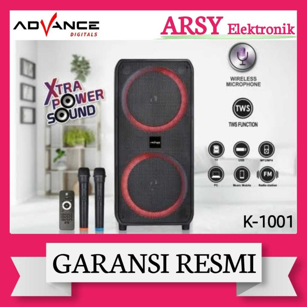 AMPLI MEETING ADVANCE K-1001/AUDIO MEETING ADVANCE K-1001B GARANSI RESMI