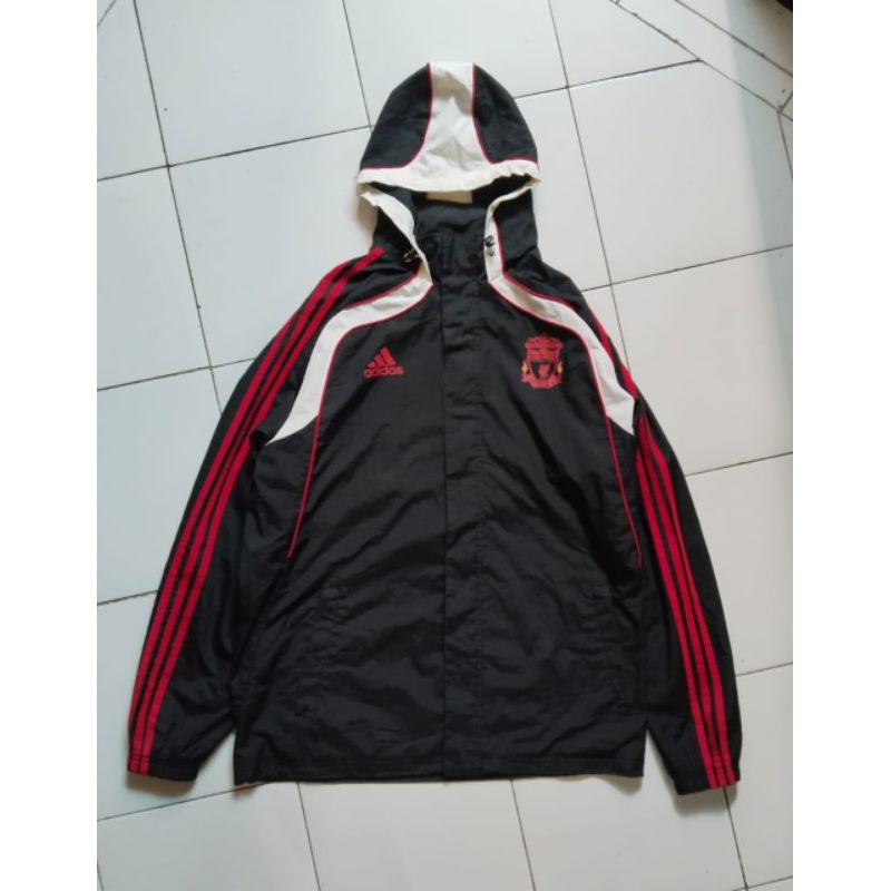 ADIDAS LIVERPOOL Training  Football Soccer Rain Jacket 2010 2011