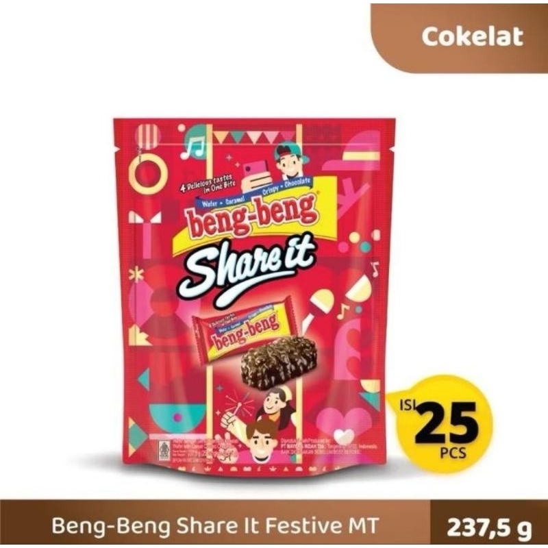 

Beng-Beng Share IT Festive 237.5g (ISI 25 Pcs)