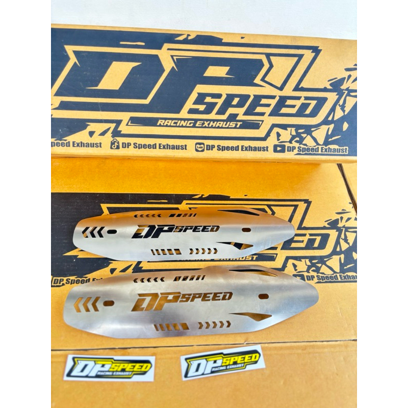 tameng knalpot DP_Speed motor mio beat vario nmax pcx scoopy bahan full stainless steel
