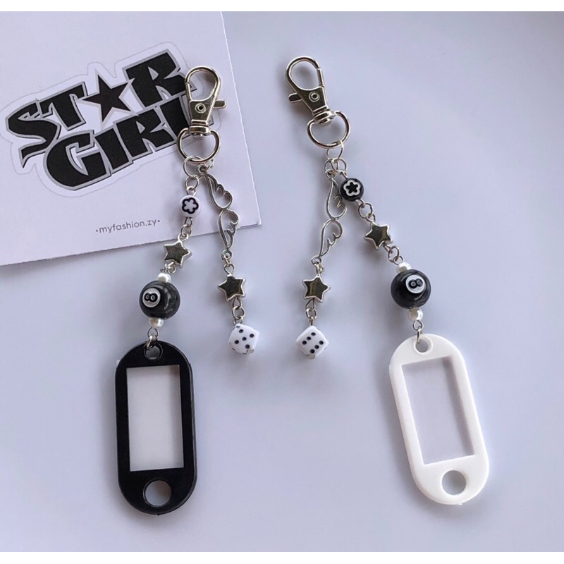 Keychain couple / Gantungan tas couple