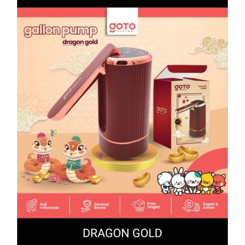 Merlyn goto pompa air galon lipat