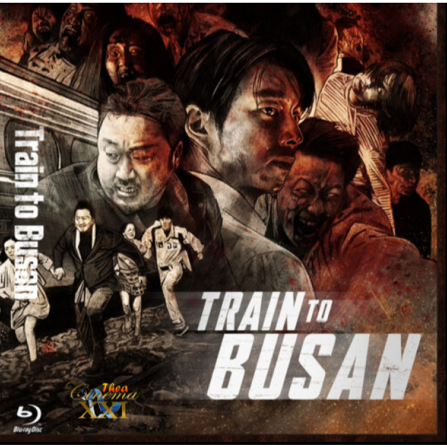 Kaset DVD Movie Korea :  Train To Busan - Busanhaeng (2016)