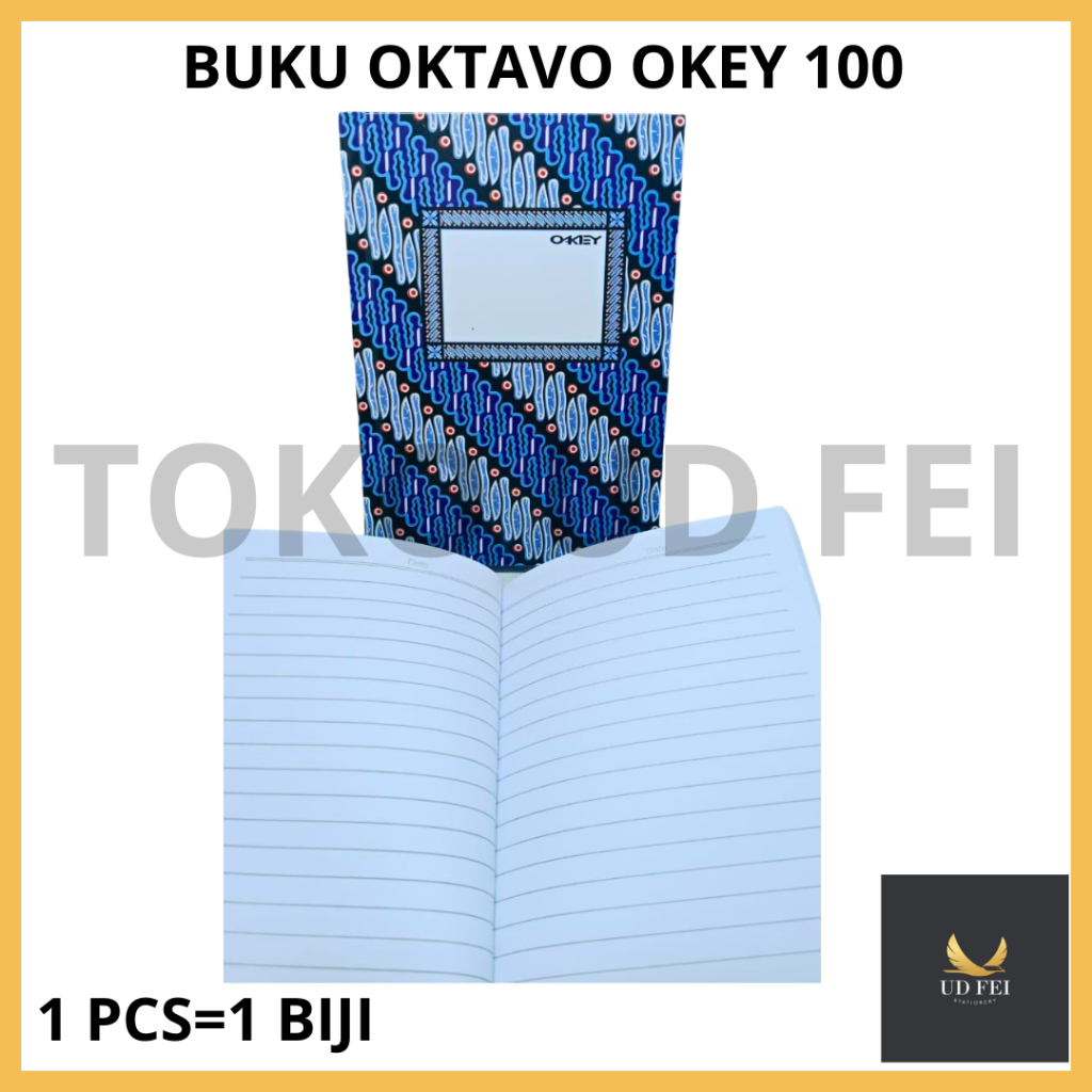 

(1 PCS=1 BIJI) Buku hardcover OKTAVO OKEY 100/ Buku OKTAVO/ Buku Hardcover OKTAVO OKEY