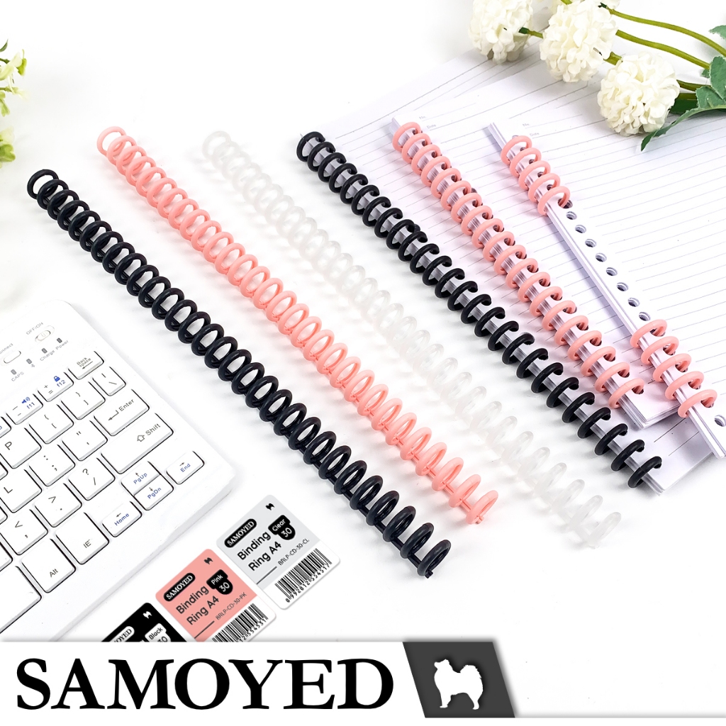 

Ring Jilid / DIY Loose Leaf / Notebook Binder / Binding Rings A5 / B5 / A4 Samoyed BRLP-CD