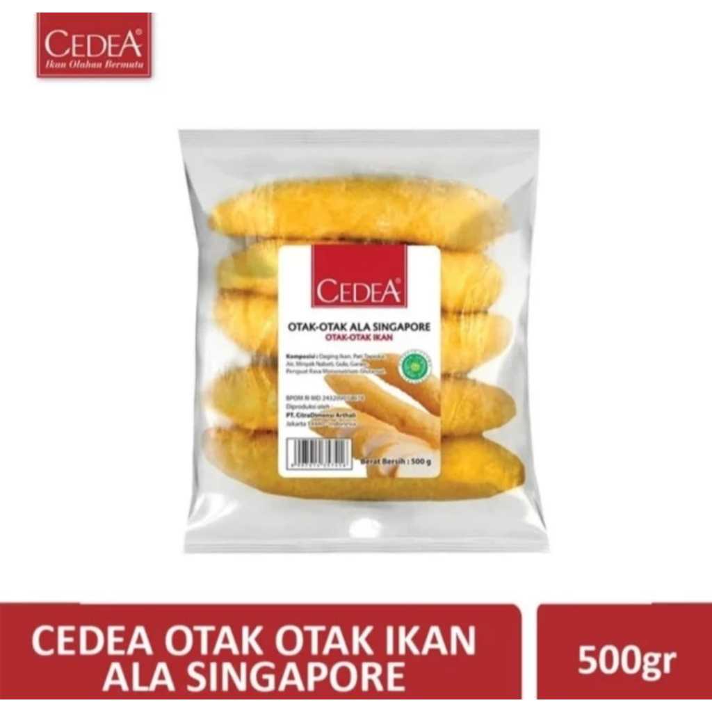 

CEDEA Otak - Otak Singapore 500gr