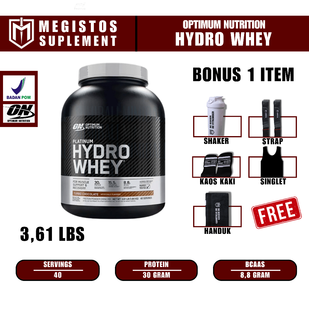ON Optimum Nutrition Platinum HydroWhey 3.5 Lbs ON Hydro whey