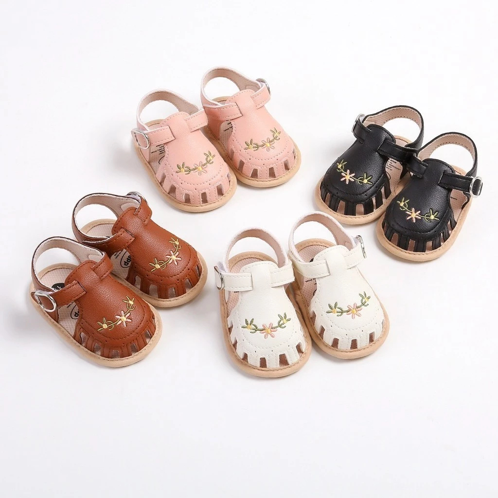 Sepatu Sandal Casual Anak bahan Kulit Sandal Anak Perempuan