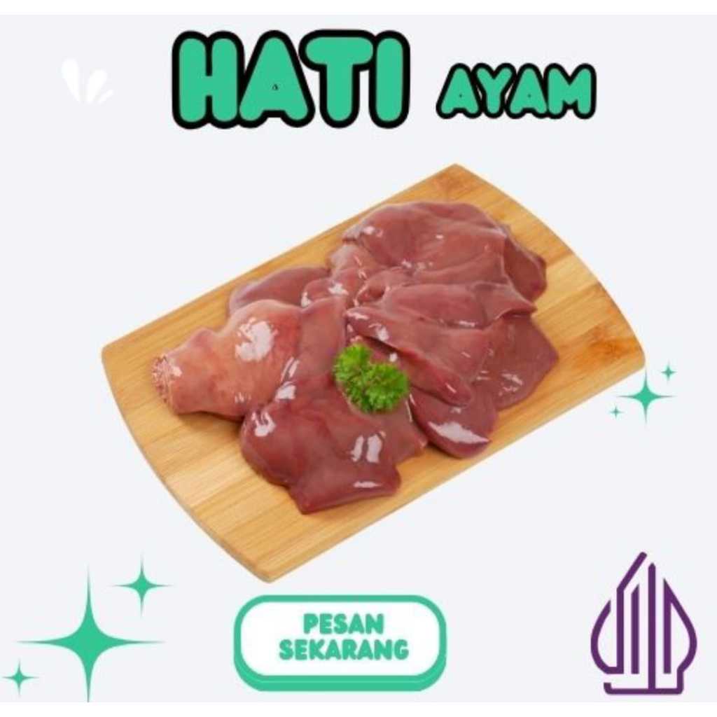 

hati ayam ukuran 1 kg