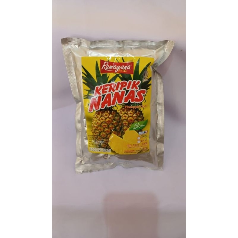 

keripik nanas// cemilan sehat// cemilan asli buah
