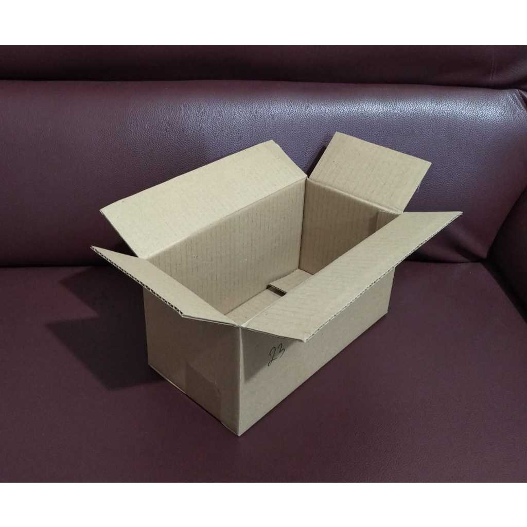 

kardus box packaging packing 23x23x23 cm SHEET POLOS = 50 pcs