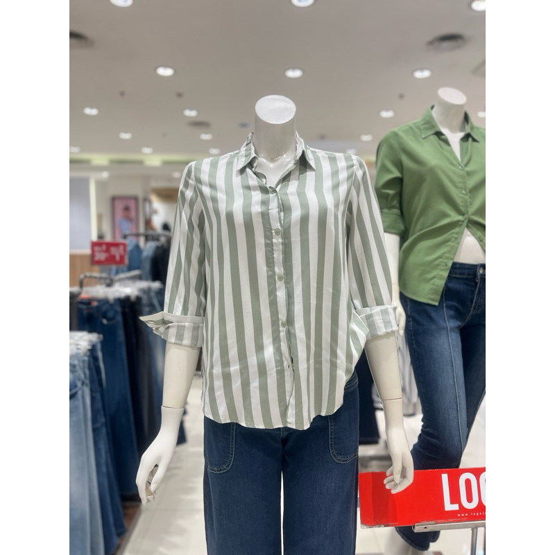 LOGO JEANS KEMEJA WANITA NEW ARRRIVAL