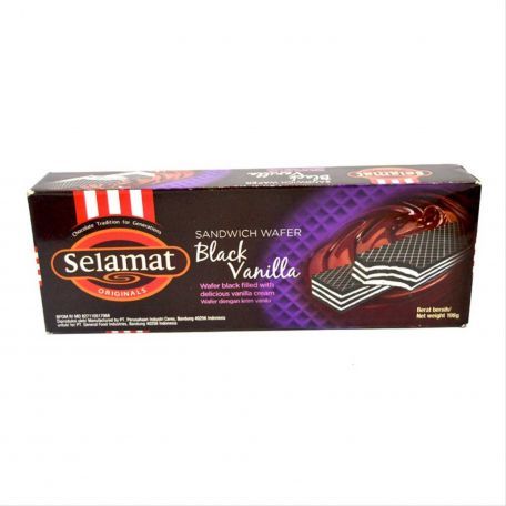 

SELAMAT WAFER BLACK VANILLA 145 GR 8991001770301