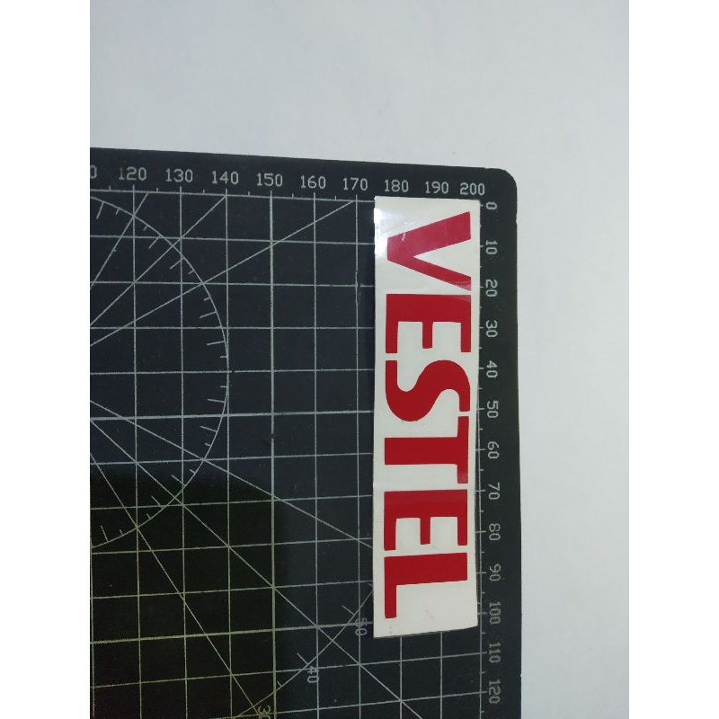 

stiker cutting vestel