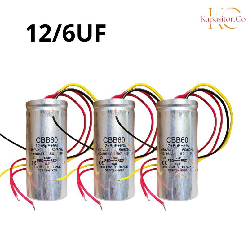 kapasitor mesin cuci tcl 2 tabung CBB60 12/6uf stainles 7kg 8kg 9kg 10kg 11kg 12kg 13kg 14kg 15kg 16