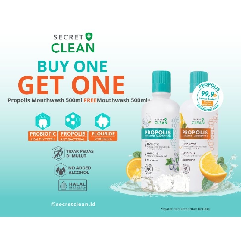 PROPOLIS ANTISEPTIC MOUTHWASH SERIES