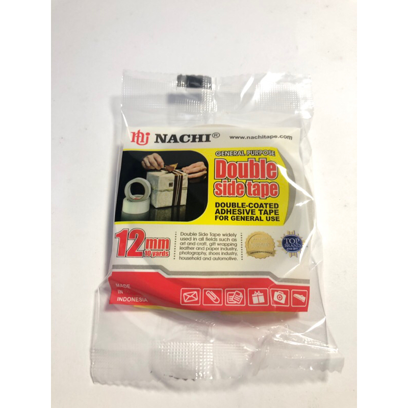 

1 Biji 12mm Double Tape Kecil Nachi
